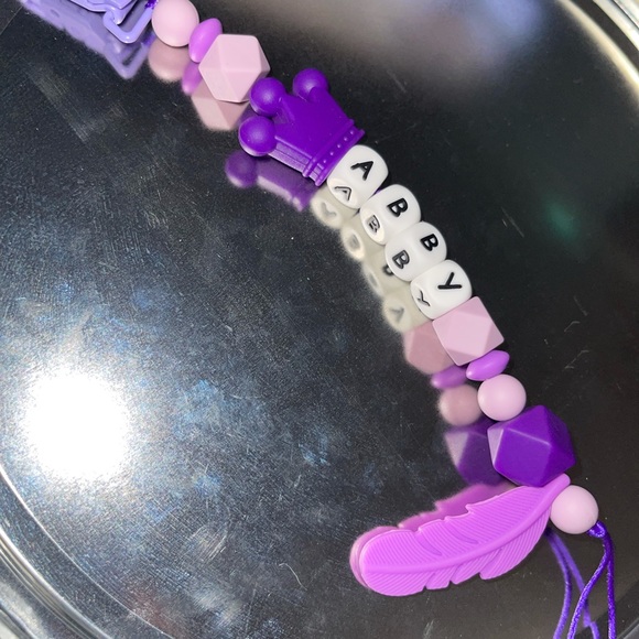 Custom pacifier clip holder & teether - Picture 7 of 7